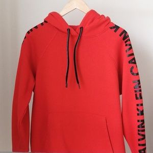 Calvin Klein Performance™ Red Hoodie